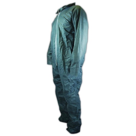 Magid Disposable Coveralls, Collared, 2XL, SmsSMS, Open Wrist, Open Ankle, Serged Seam, GrayGrey CVZ5G-XXL